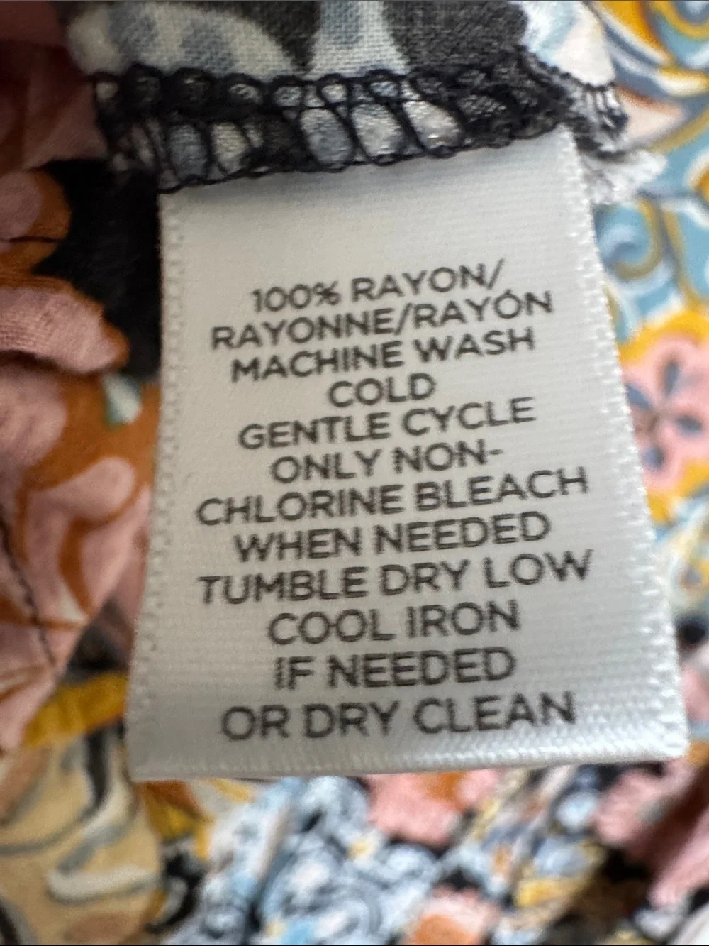 LOFT Sleeveless Paisley Floral Mini Dress in Black, Pink & Mustard